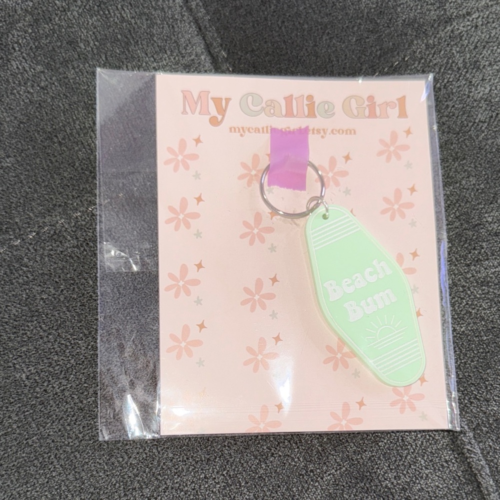 Beach Bum Keychain